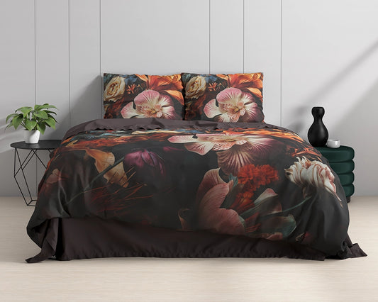 Dekbedovertrek Flower Artistic Multi