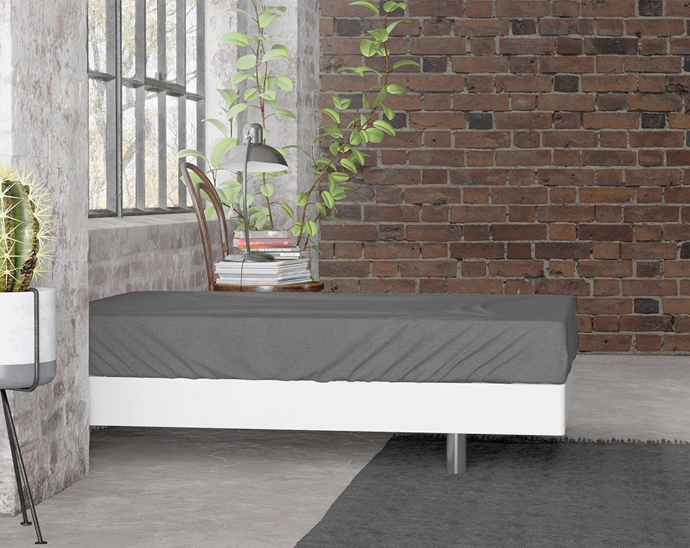 Hoeslaken Flanel - Antraciet