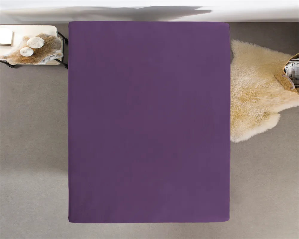 Hoeslaken Jersey - Paars