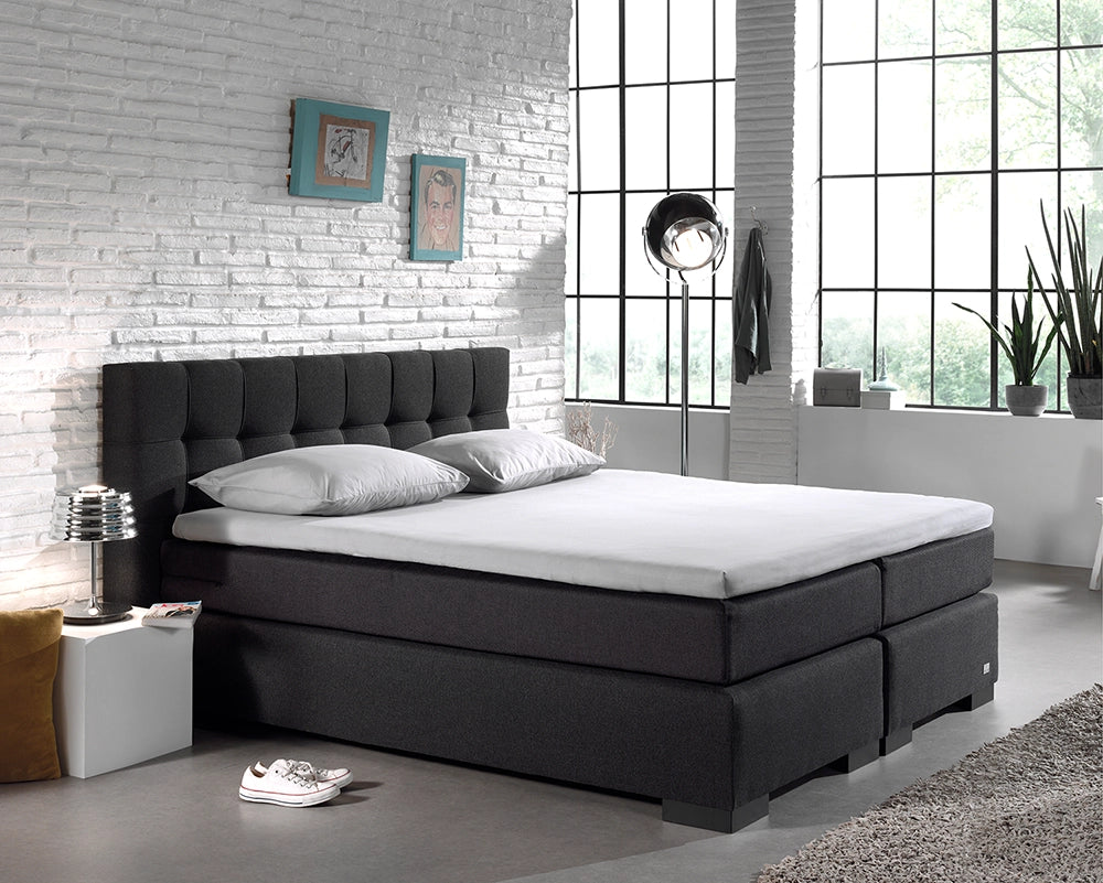 Hoeslaken Splittopper Katoen - Wit