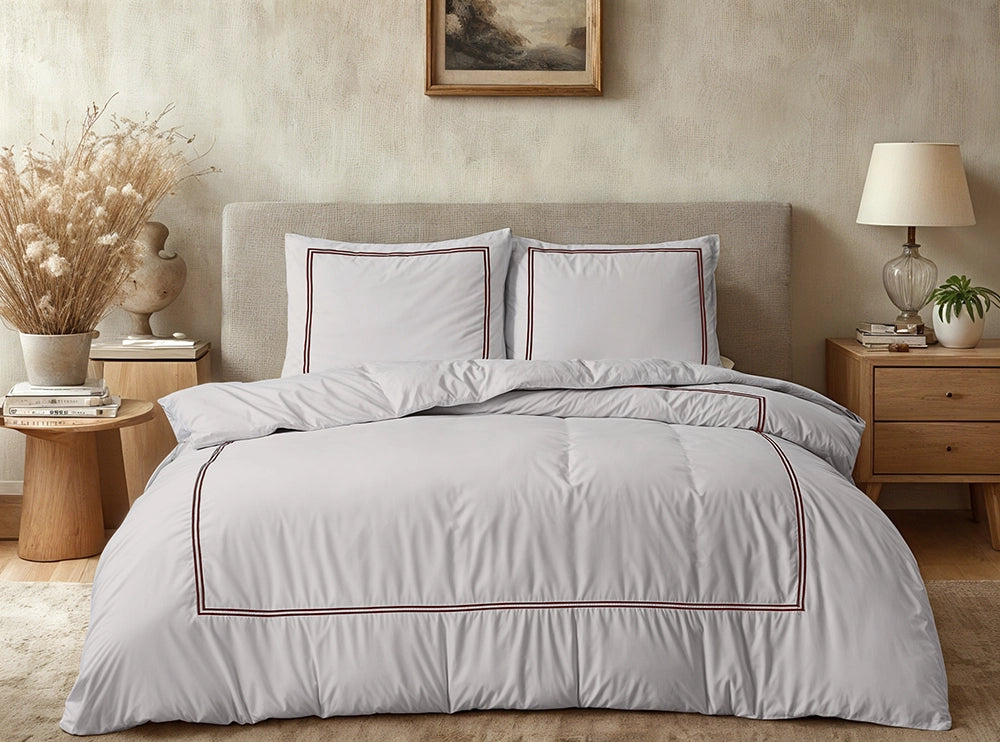 Dekbedovertrek Brata Taupe Brons