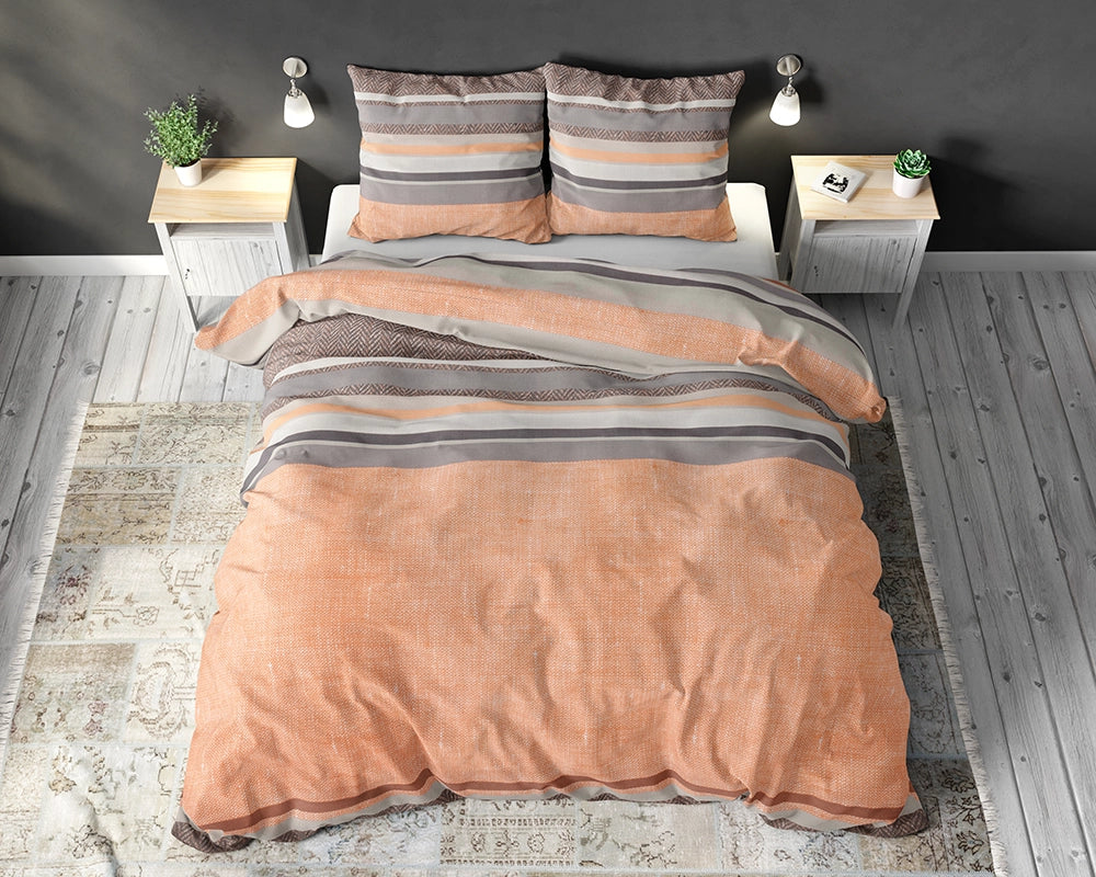 Dekbedovertrek Sonta Oranje