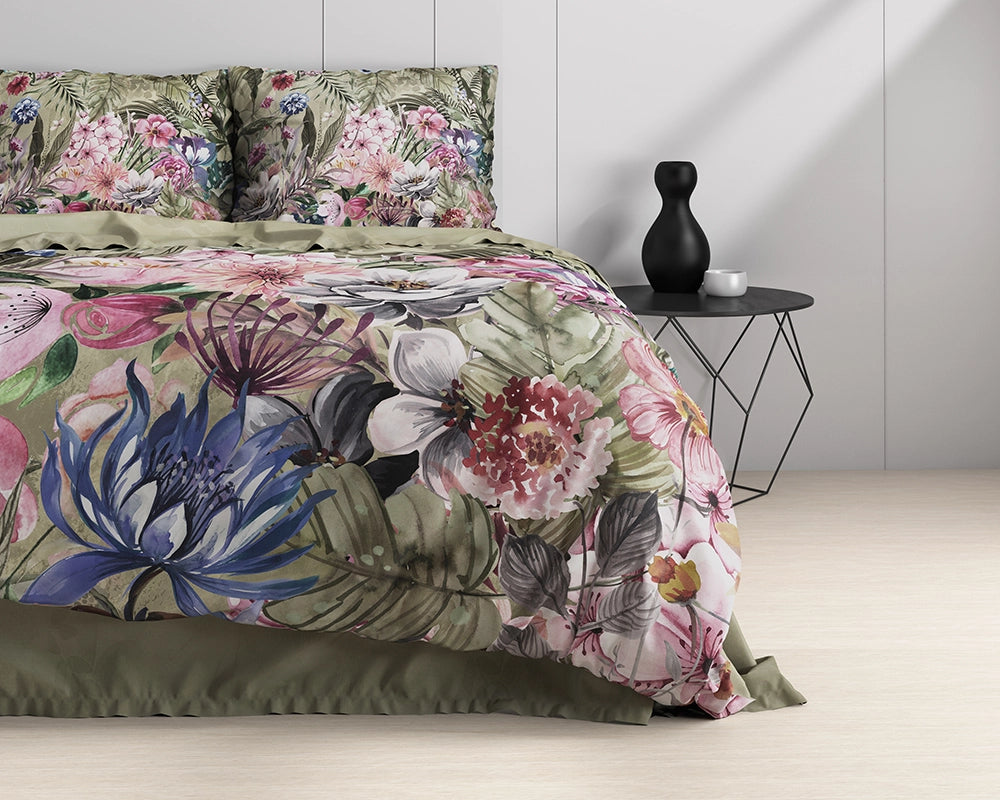 Dekbedovertrek Aurelie Groen
