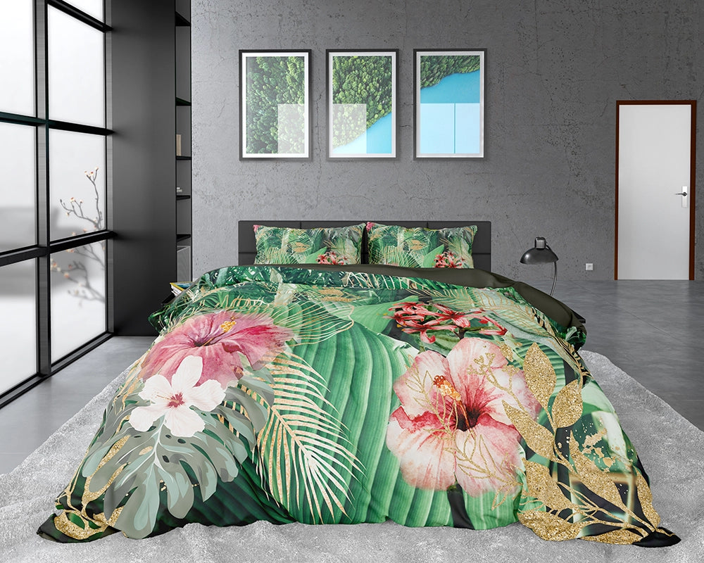 Dekbedovertrek Mentha Groen