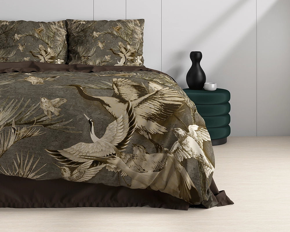 Dekbedovertrek Aurelien Taupe