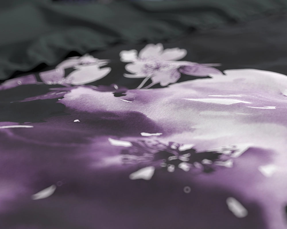 Dekbedovertrek Delora Zwart