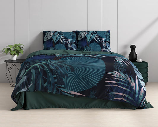 Dekbedovertrek Edvard Blauw