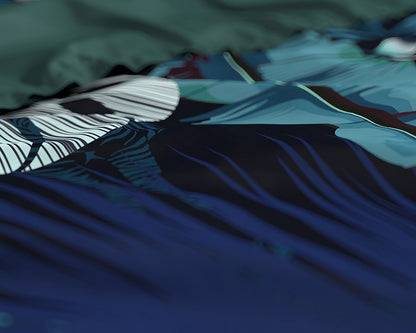 Dekbedovertrek Edvard Blauw