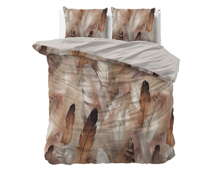 Dekbedovertrek Feathura Taupe