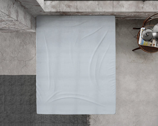 Hoeslaken Flanel - Grijs