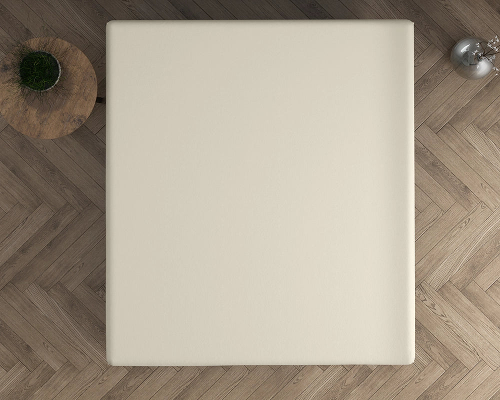 Hoeslaken Dubbel Jersey - Crème