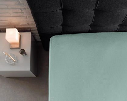 Hoeslaken Dubbel Jersey - Mintgroen