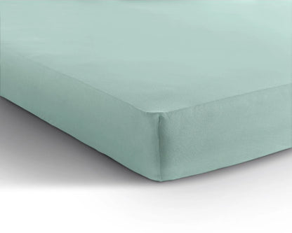 Hoeslaken Dubbel Jersey - Mintgroen