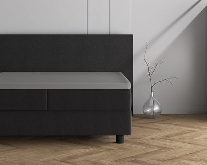 Hoeslaken Topper Dubbel Jersey - Grijs