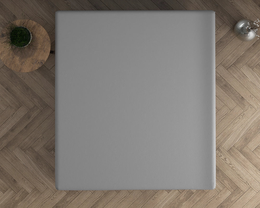 Hoeslaken Topper Dubbel Jersey - Grijs