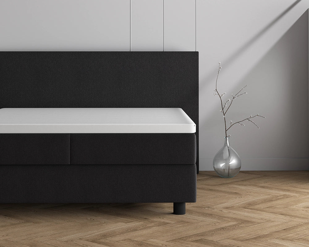 Hoeslaken Topper Dubbel Jersey - Wit