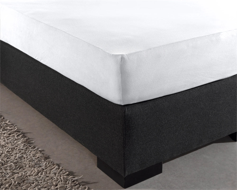 Hoeslaken Dubbel Jersey - Wit