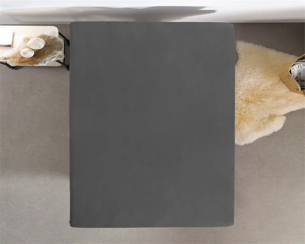 Hoeslaken Jersey - Antraciet