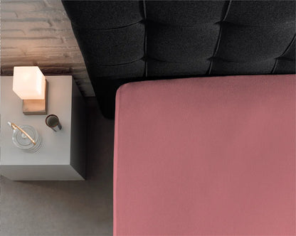Hoeslaken Jersey - Roze