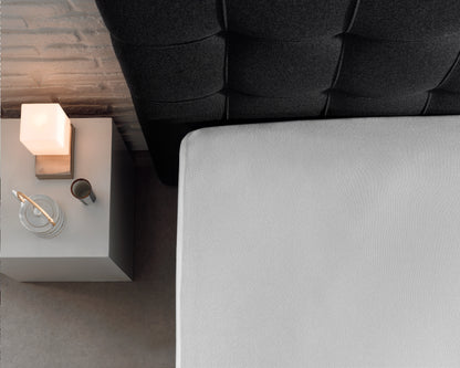 Hoeslaken Jersey - Wit