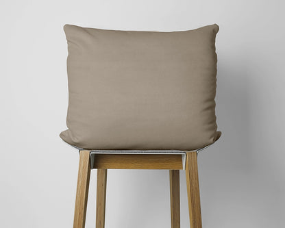 Kussenslopen Flanel - Taupe (2 stuks)