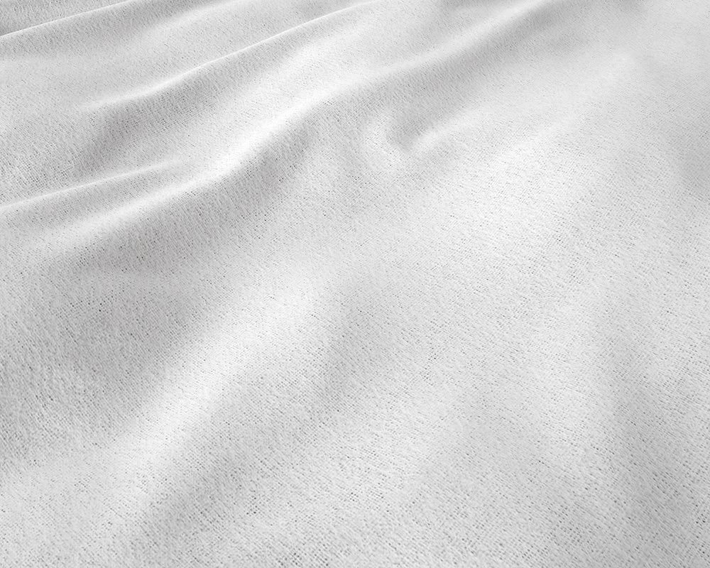 Kussenslopen Flanel - Wit (2 stuks)