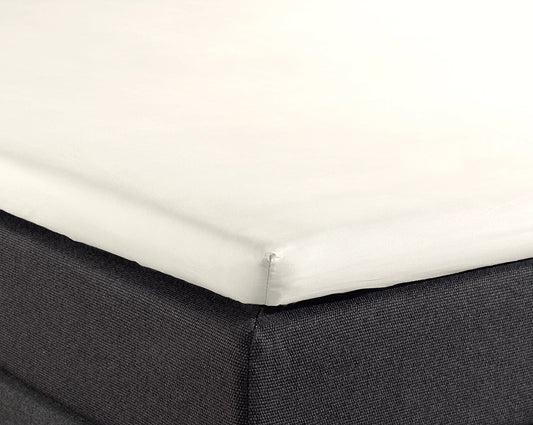 Hoeslaken Splittopper Katoen - Crème