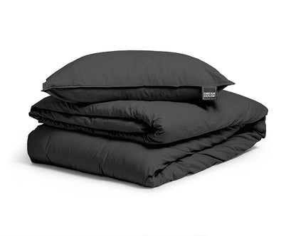 Dekbedovertrek Stone Washed Antraciet