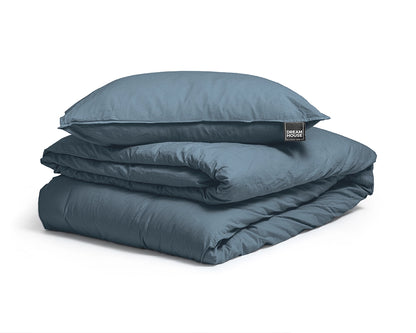 Dekbedovertrek Stone Washed Blauw