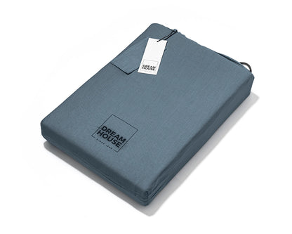 Dekbedovertrek Stone Washed Blauw