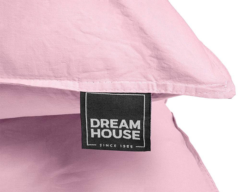 Dekbedovertrek Stone Washed Roze