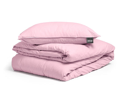 Dekbedovertrek Stone Washed Roze