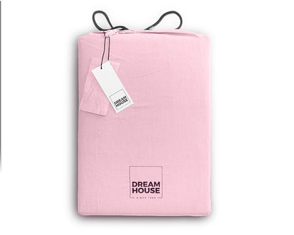 Dekbedovertrek Stone Washed Roze