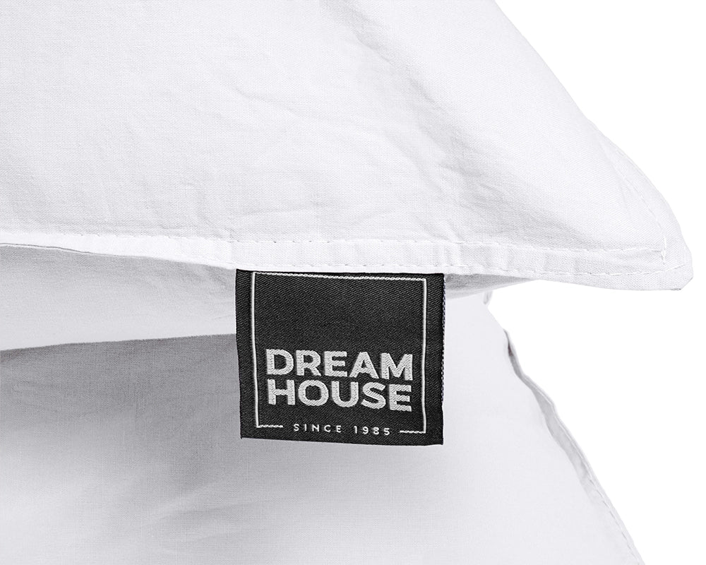 Dekbedovertrek Stone Washed Wit