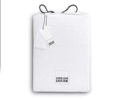 Dekbedovertrek Stone Washed Wit