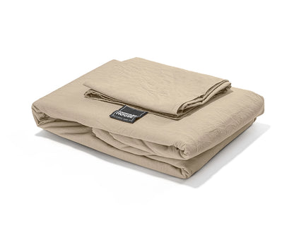 Dekbedovertrek Stone Washed Zand