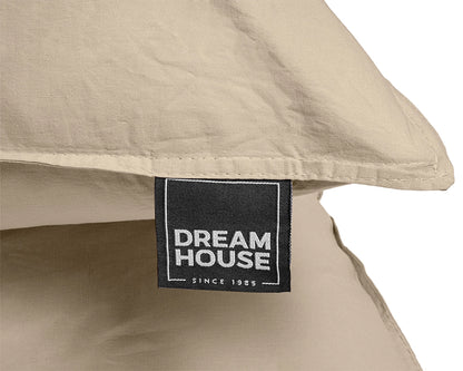 Dekbedovertrek Stone Washed Zand