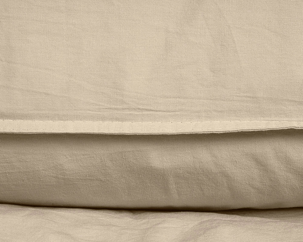 Dekbedovertrek Stone Washed Zand