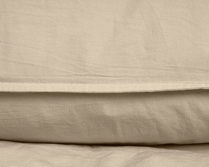 Dekbedovertrek Stone Washed Zand