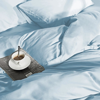 Dekbedovertrek Uni Bamboe Blauw