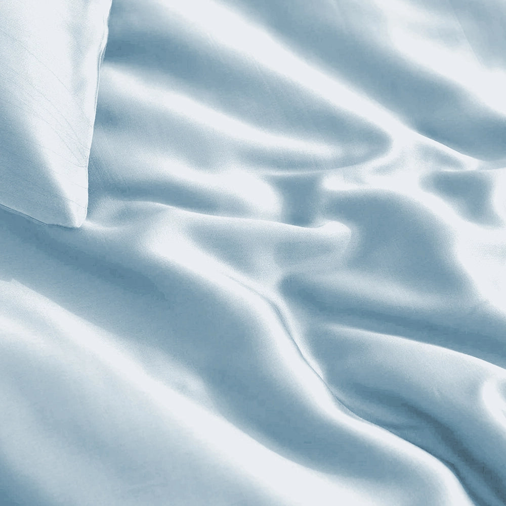 Dekbedovertrek Uni Bamboe Blauw