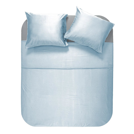 Dekbedovertrek Uni Bamboe Blauw