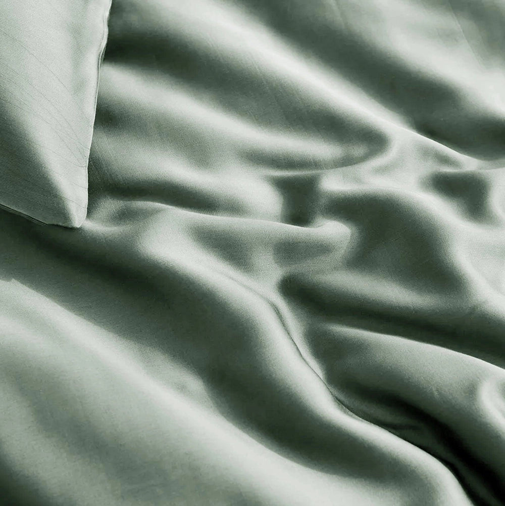 Dekbedovertrek Uni Bamboe Groen