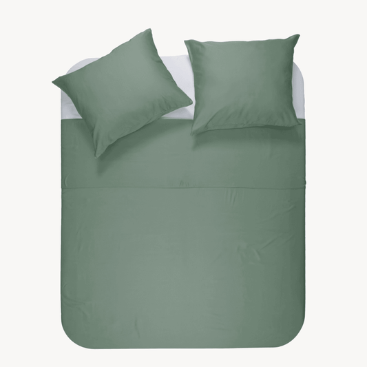Dekbedovertrek Uni Bamboe Groen
