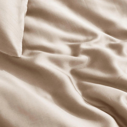 Dekbedovertrek Uni Bamboe Taupe