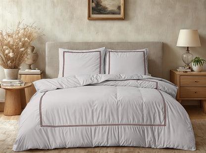 Dekbedovertrek Brata Taupe Brons