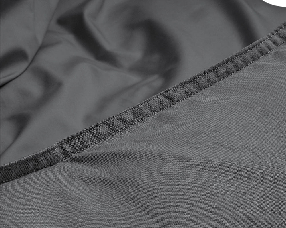 Dekbedovertrek Uni Percal Antraciet