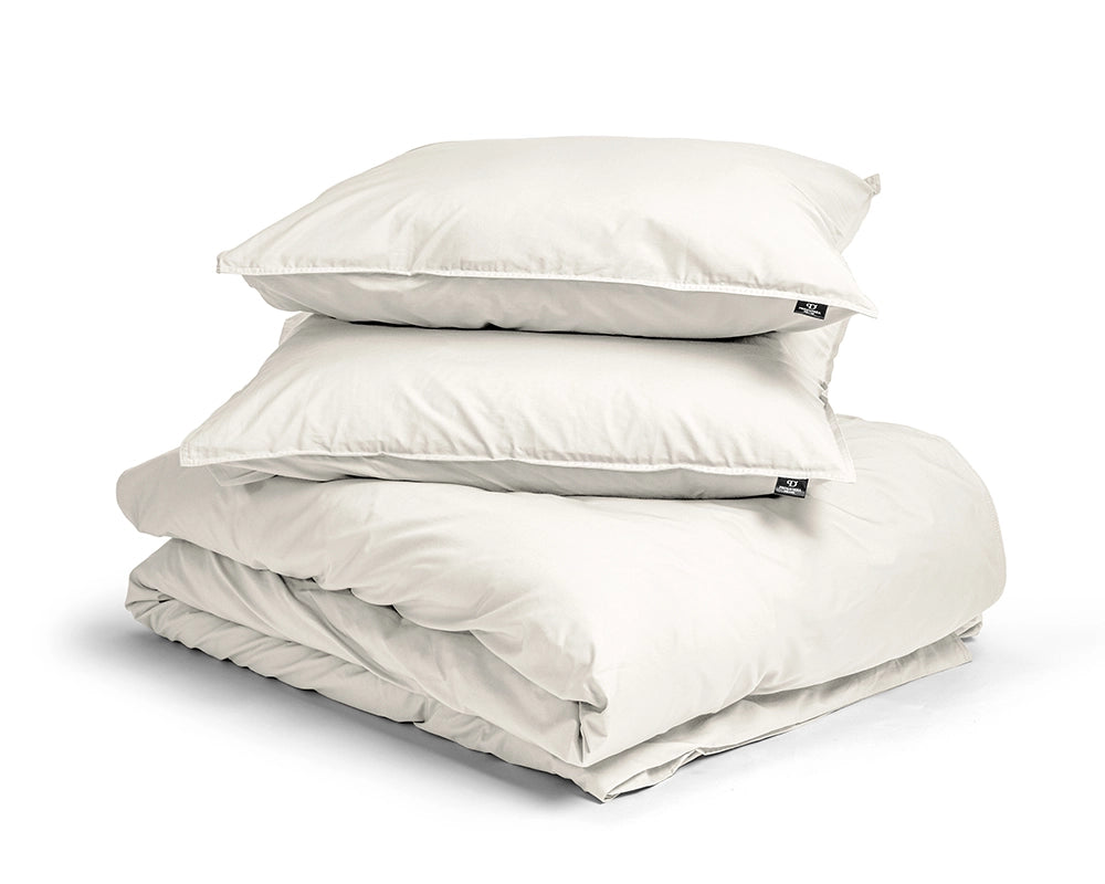 Dekbedovertrek Uni Percal Crème