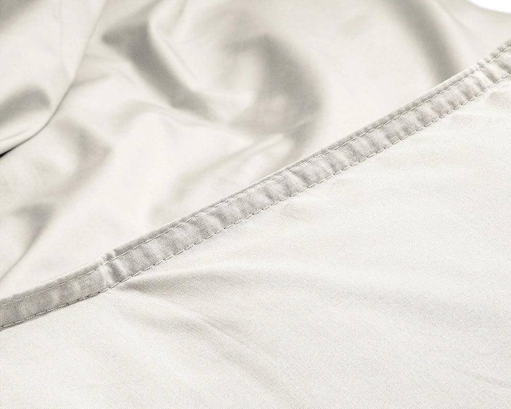 Dekbedovertrek Uni Percal Crème