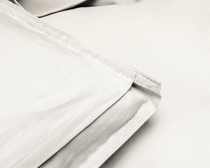 Dekbedovertrek Uni Percal Crème